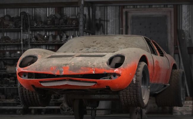 Descubriendo tesoros olvidados: tres Lamborghini Miura P400 hallados en un desguace