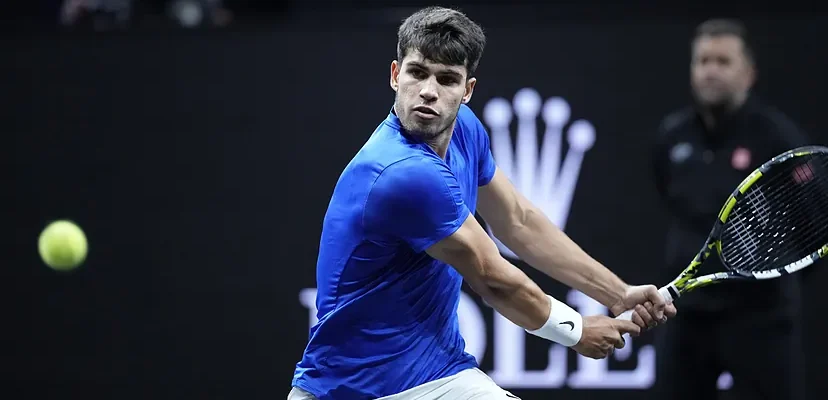 Carlos Alcaraz brilla en la Laver Cup: un verdadero espectáculo de tenis y emoción