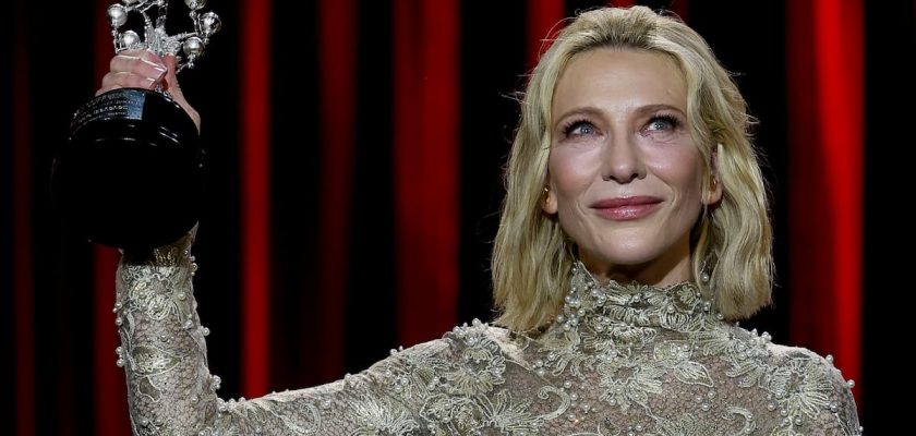 Cate Blanchett en San Sebastián: Nuevos retos, reflexión y una pizca de humor sobre la carrera de una estrella