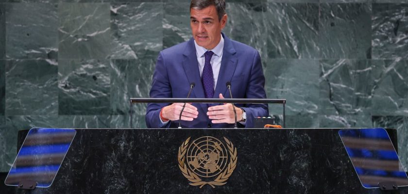 Pedro Sánchez en la ONU: el papel de España en las políticas feministas y la fiscalidad de las grandes fortunas