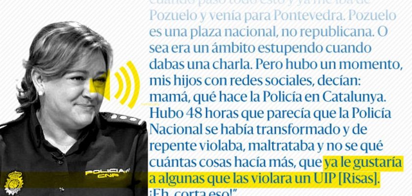 Estíbaliz Palma y el curioso caso de la libertad de expresión en la Policía: un nuevo capítulo en la controversia