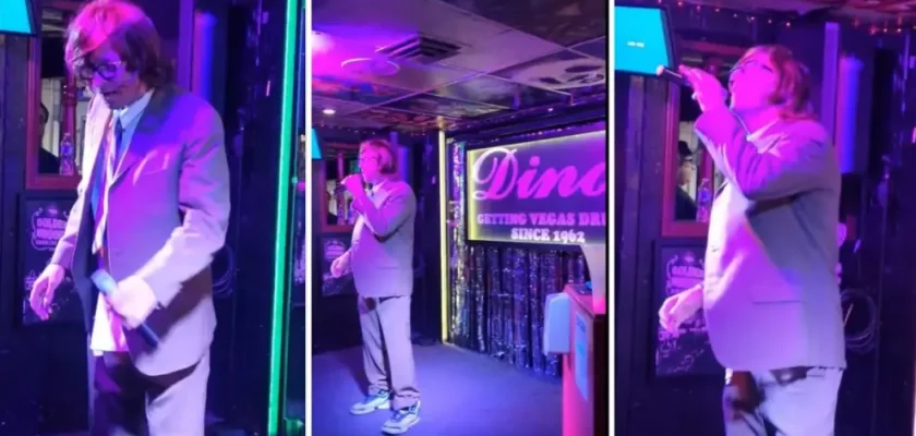 Chris Martin sorprende a turistas en Las Vegas: el karaoke que se volvió viral