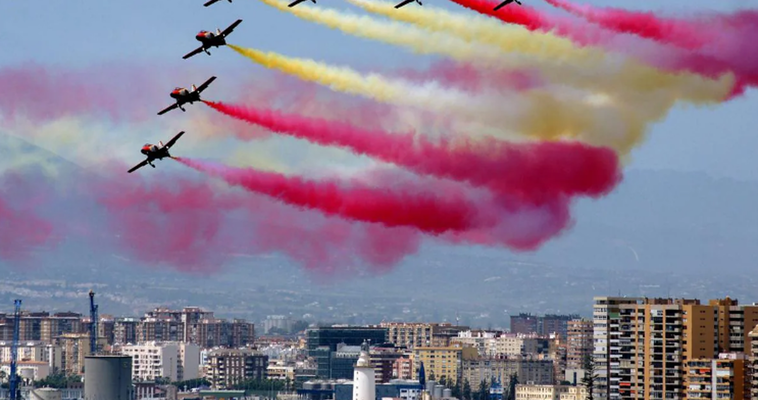 La fuerza aérea española en acción: un vistazo al despliegue militar del Ejército del Aire