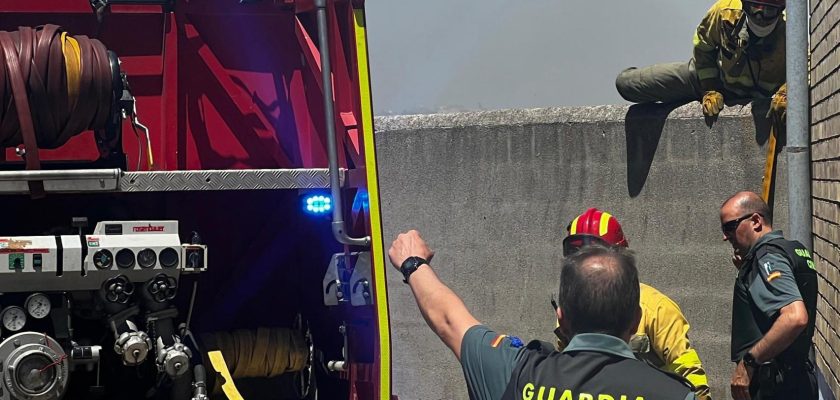 Tragedia en Arcediano: un incendio cobra la vida de una mujer de 80 años