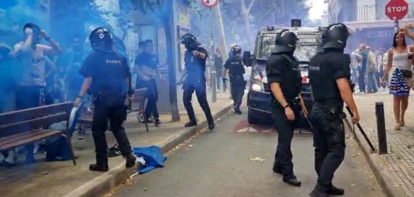 Enfrentamientos violentos entre aficionados: lo que la Policía ha descubierto en el caso del Espanyol y Oviedo