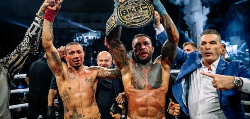 Franco Tenaglia se corona campeón mundial en Bare Knuckle FC: un viaje épico desde las sombras