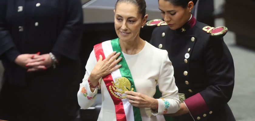 Claudia Sheinbaum hace historia: El primer día de la primera presidenta de México