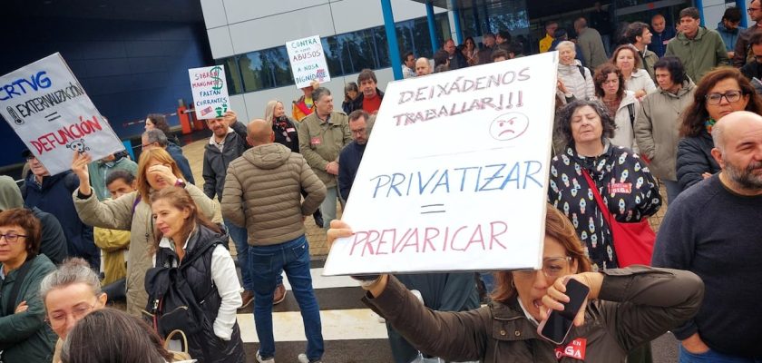 La huelga de los trabajadores de CRTVG: una lucha por la dignidad laboral en la era digital