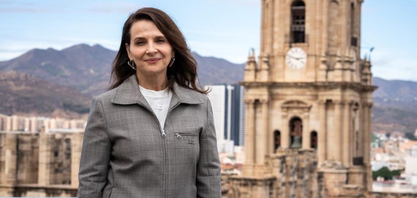 Juliette Binoche en Málaga: Reflexiones sobre el cine, la responsabilidad y el arte en tiempos convulsos