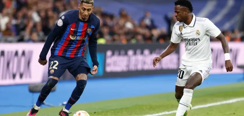 El clásico español se aproxima: real madrid vs fc barcelona y la batalla de los hat-tricks de vinícius y raphinha