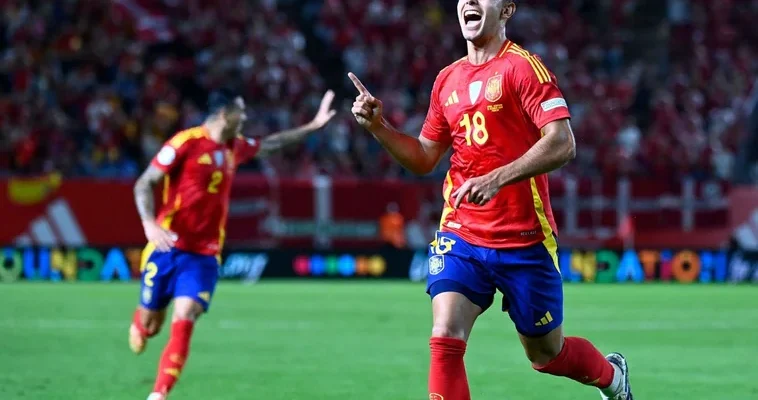 España se acerca al triunfo con un gol de Zubimendi: análisis del partido contra Dinamarca