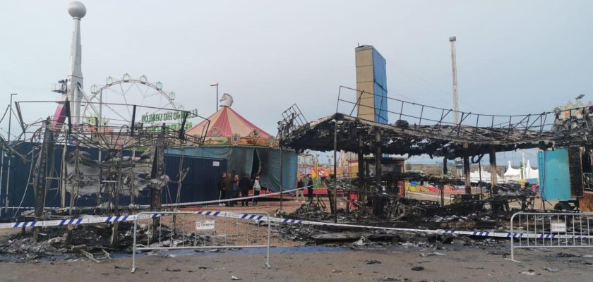 Incidentes en el recinto ferial de Valdespartera: incendios y rescates que sacuden la diversión