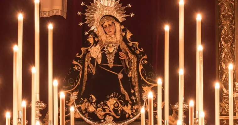 La extraordinaria procesión de la Virgen de los Dolores: una celebración única en Alcalá