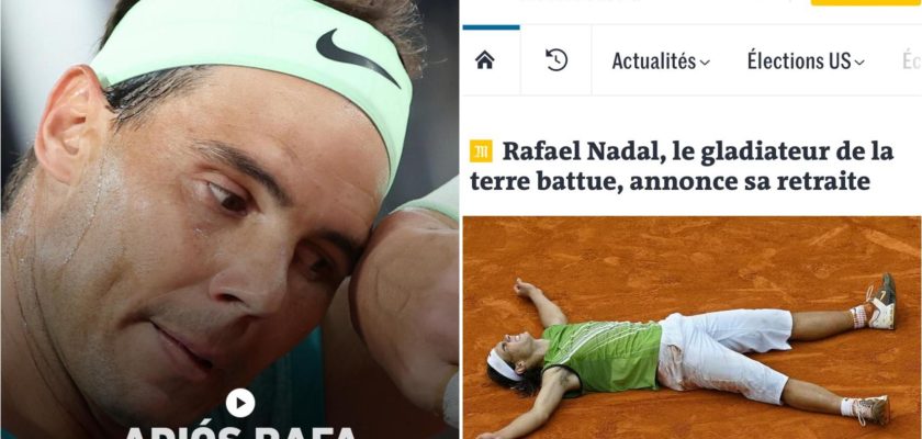 La emotiva despedida de Rafa Nadal: el adiós a un ícono del tenis mundial