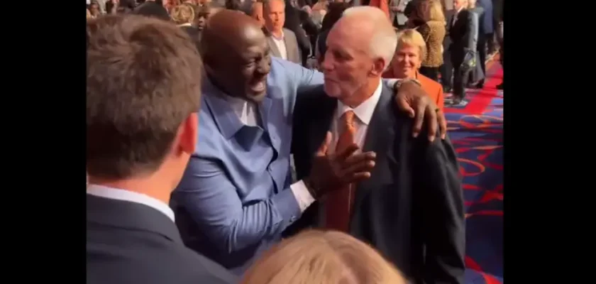 El emotivo reencuentro de Michael Jordan y Doug Collins: risas, recuerdos y un mensaje oculto