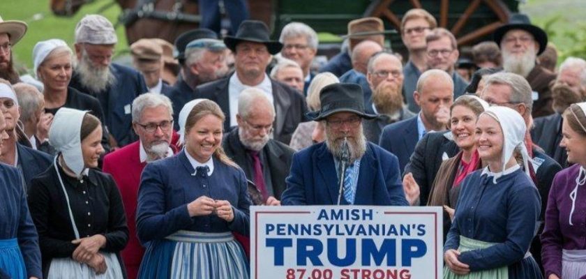 Cómo la comunidad amish se convirtió en clave del triunfo de Donald Trump en Pensilvania