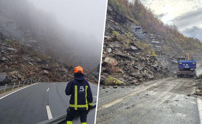 Desprendimiento de rocas en la AP-66: el desastre que afecta la conexión entre Asturias y León