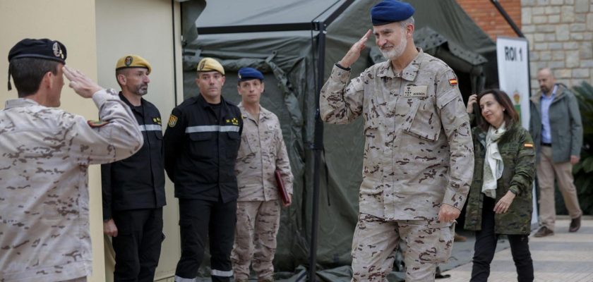 El importante compromiso del rey Felipe VI: visitas constantes a las zonas afectadas por la DANA en Valencia