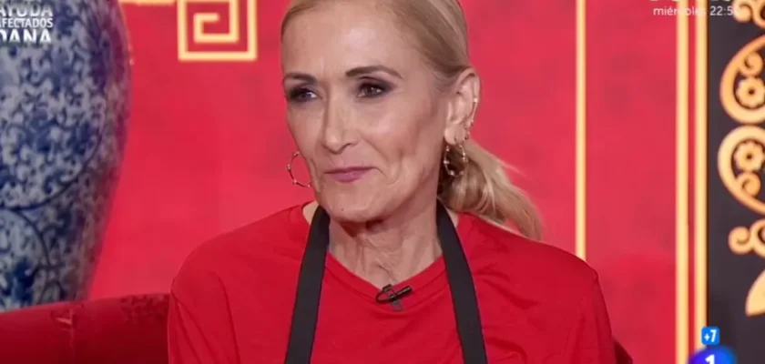 La despedida de cristina cifuentes en masterchef celebrity: un giro inesperado en la cocina