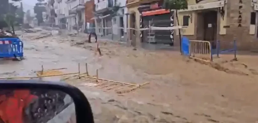 Inundaciones en Alhaurín de la Torre: Un vistazo a las intensas lluvias y su impacto