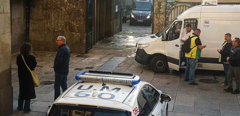 Conmoción en Santiago: asesinato del carnicero Antonio Costa en la Plaza de Abastos