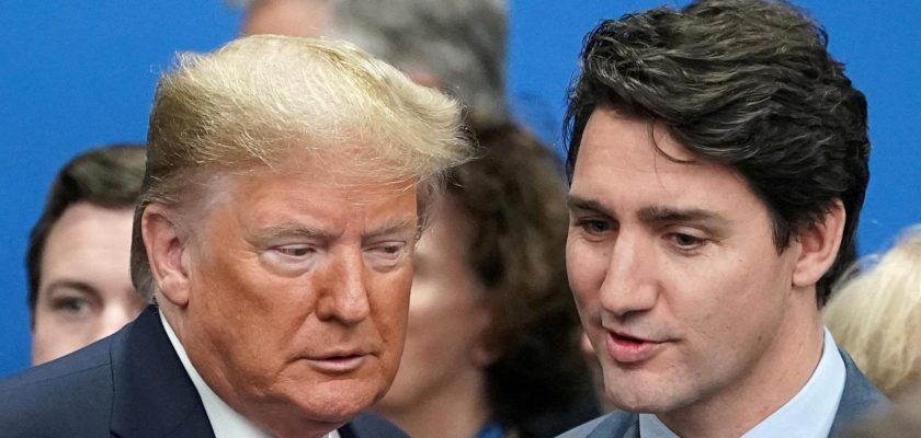 Justin Trudeau y Donald Trump: Una cumbre inesperada que podría cambiar las relaciones comerciales en América del Norte