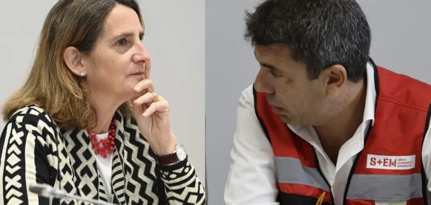 La crisis climática y la falta de comunicación: el caso de Teresa Ribera y Carlos Mazón