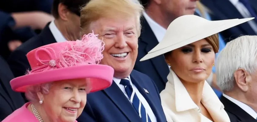 La curiosa relación entre Donald Trump y la reina Isabel II: un encuentro marcado por las meteduras de pata