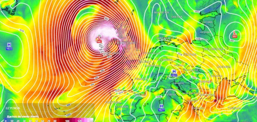 La borrasca Caetano y su impacto en España: alertas, mitos y realidades climáticas