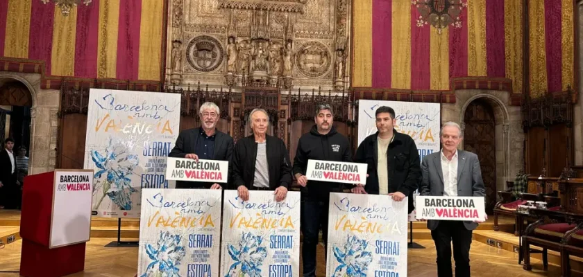 Barcelona amb València: un concierto solidario que une corazones tras la DANA