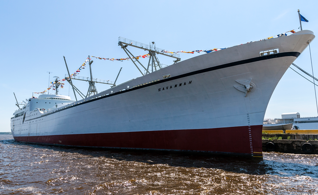 La historia fascinante del NS Savannah: el barco mercante de propulsión nuclear que conquistó los mares