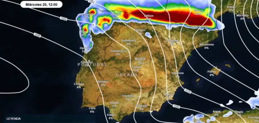 La llegada de la borrasca Caetano: todo lo que necesitas saber sobre el cambio climático y su impacto