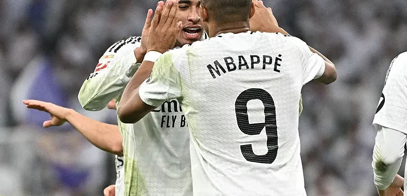 Real Madrid y la búsqueda del gol: Mbappé y Bellingham brillan ante Getafe