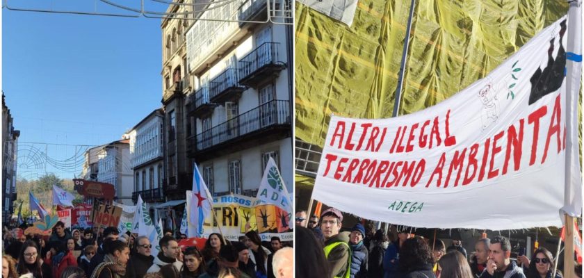 Altri en el punto de mira: La enorme protesta en Santiago de Compostela que podría cambiar Galicia