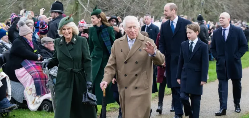 La tradicional misa de Navidad en Sandringham: un vistazo a la familia real británica en tiempos de cambios