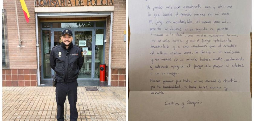 La valentía en acción: las historias heroicas de la Policía Nacional en Zaragoza