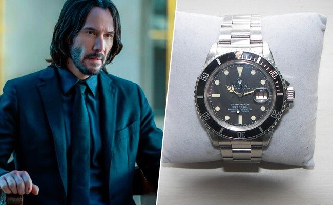 La fascinante historia del Rolex de Keanu Reeves: entre robos, películas y tecnología