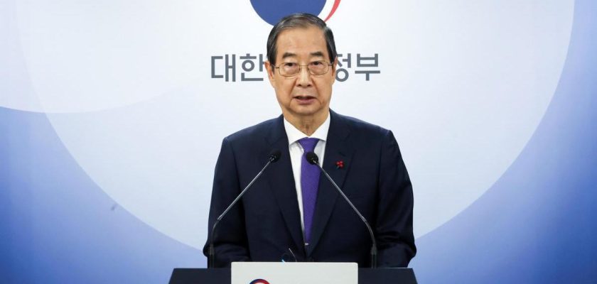 Crisis política en Corea del Sur: la inhabilitación del primer ministro Han Duck-soo y sus repercusiones