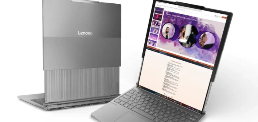 Lenovo y su revolucionario portátil enrollable: ¿el futuro del trabajo remoto?