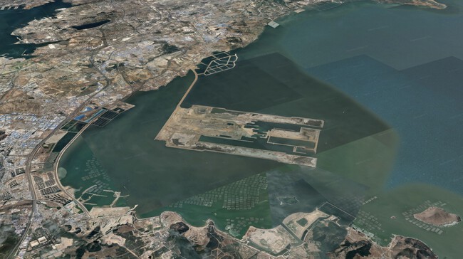 El nuevo aeropuerto de Dalian Jinzhouwan: ¿será una maravilla arquitectónica o un gigante hundido?