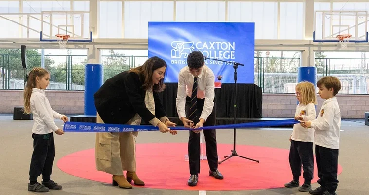 El nuevo pabellón deportivo del Caxton College: una revolución para el deporte escolar