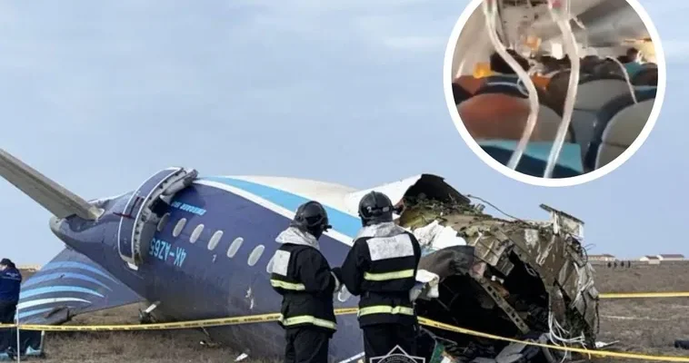 Tragedia aérea en kazajistán: el enigma detrás del accidente de un avión comercial