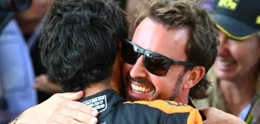 Fernando Alonso y Gabriel Bartoleto: el futuro de la Fórmula 1 en manos de un veterano y su pupilo