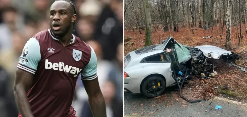 Michail Antonio y el inesperado accidente de tráfico: lecciones de vida en medio del caos