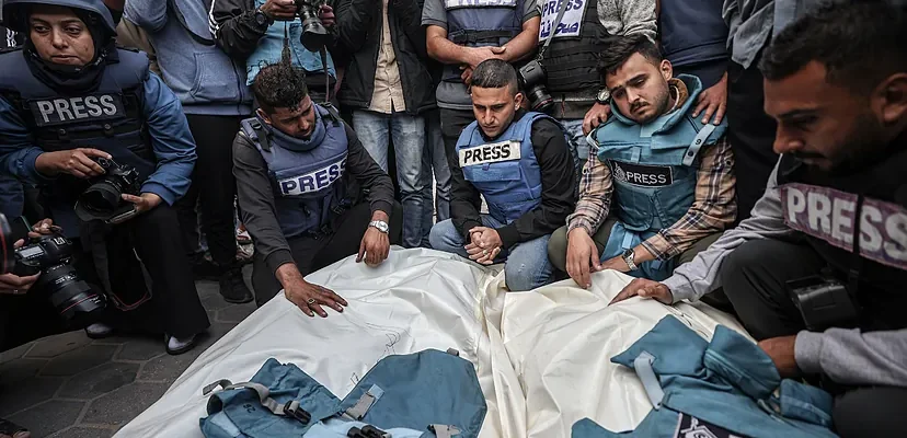 La trágica realidad del periodismo en Gaza: pérdidas y valentía en tiempos de guerra