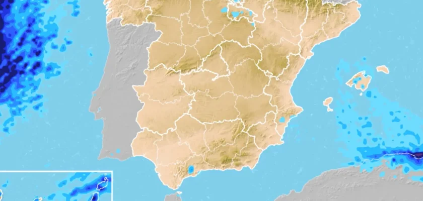 Heladas, vientos huracanados y temperaturas cálidas: el sorprendente clima en España