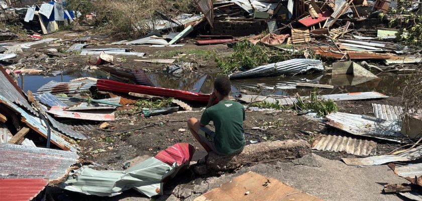 Desolación y caos en mayotte: el impacto del ciclón tropical chido en la vida cotidiana