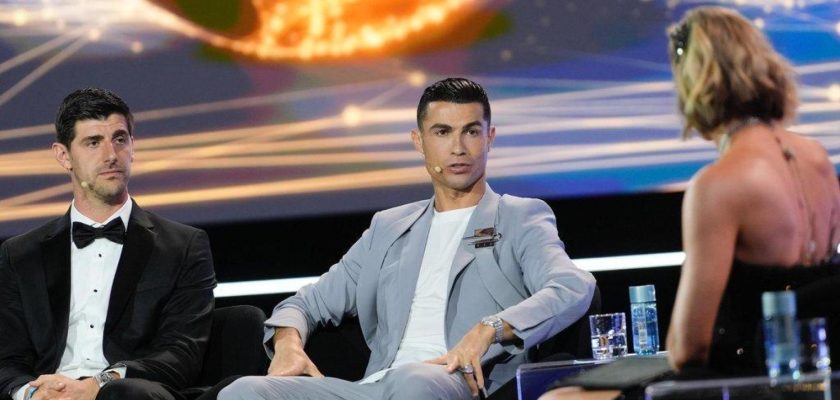 Cristiano Ronaldo y Thibaut Courtois brillan en los Premios Globe Soccer: reflexiones y futuro del fútbol