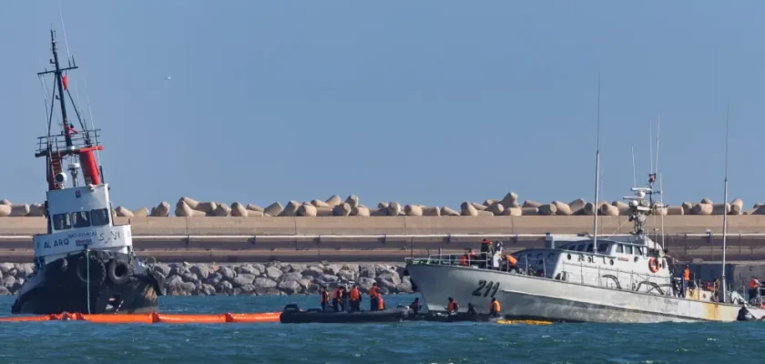 Marruecos y España en acción: el rescate de la patrullera El Kaced en Melilla