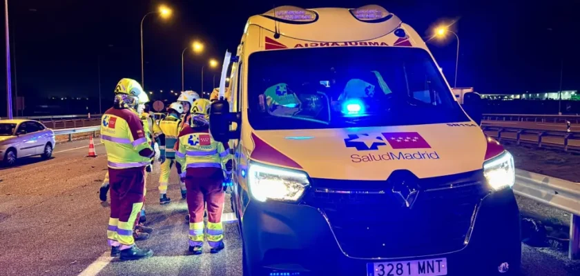 Tragedia en la M-45: un fatal accidente de tráfico conmueve a San Fernando de Henares